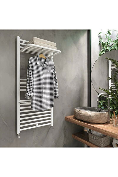 Duffmart Practical 5/8 Amortisörlü 50x80 cm Beyaz Havlupan