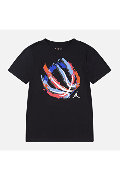 Nike JORDAN BALL FIRE UNISEX TEE ΠΑΙΔΙΚΟ ΜΠΟΥΜΕΛΟ 95D738
