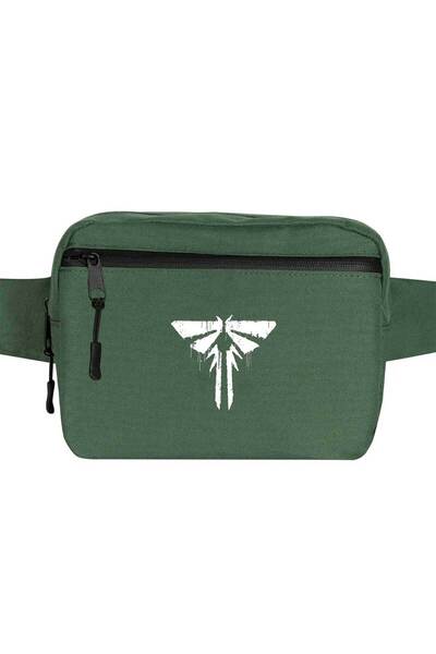 CrowsGate The Last of Us Logo Waist Bag Green Color