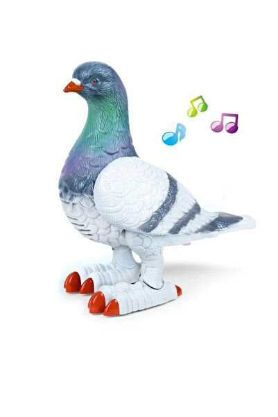 Generic ألعاب حمامة بلاستيكية كهربائية محاكاة مثيرة للاهتمام للأطفال مع موسيقى خفيفة
