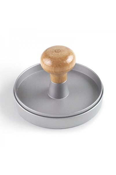 Lacor Aluminum hamburger press, 11 cm