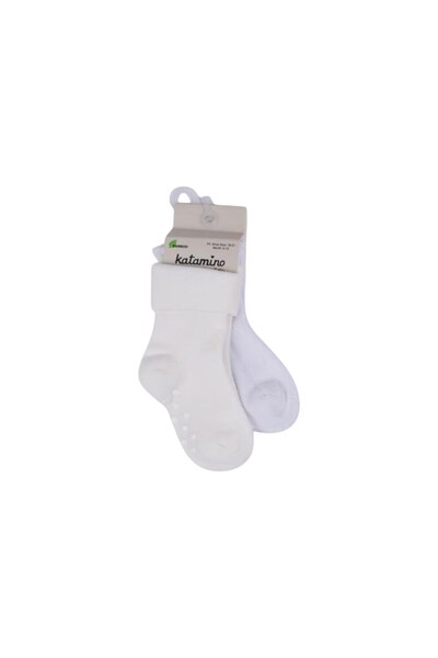 Katamino Monala Abs'Li 2'Li Kız Modal Baby Socks 44091