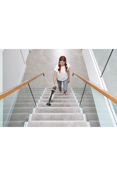 Shark Aspirator vertical IZ400EU, 309W, 0.7 l, 60 min, Clean Sense IQ, LED, Powerfins, Auriu roz