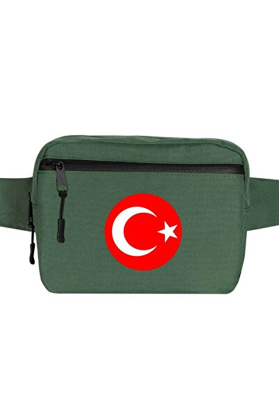 CrowsGate Geantă Moon Star Culoare Verde