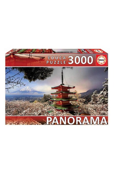 EDUCA 3000 جبل فوجي ومعبد تشوريتو