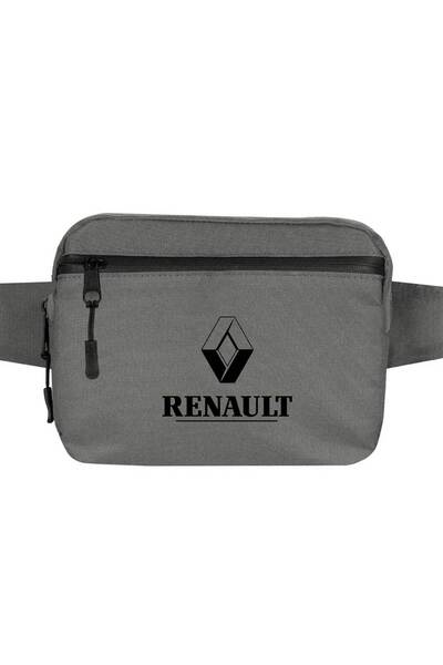 CrowsGate Geantă de talie cu logo Renault Classic Culoare gri