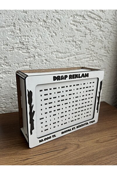 Blok Tablo HEDEF KUMBARASI İSME ÖZEL