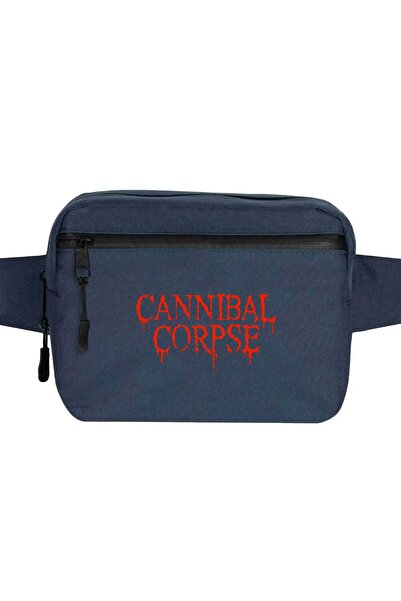CrowsGate Geantă de talie Cannibal Corpse Culoare bleumarin