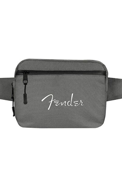 CrowsGate Fender Logo Bell Bag Gray Color