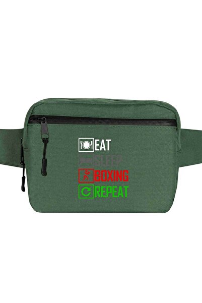 CrowsGate حقيبة ملاكمة ريبيت بيل باللون الأخضر