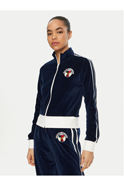 Tommy Jeans Hanorac pentru femei DW0DW20565 albastru