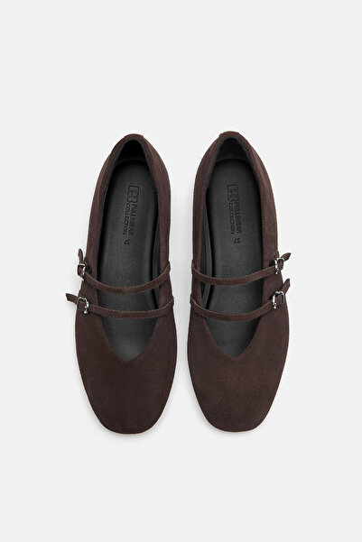 Pull & Bear Deri şeritli babet