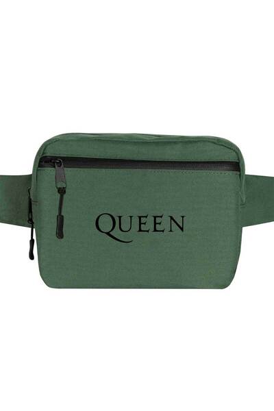 CrowsGate Queen Logo Waist Bag Green Color