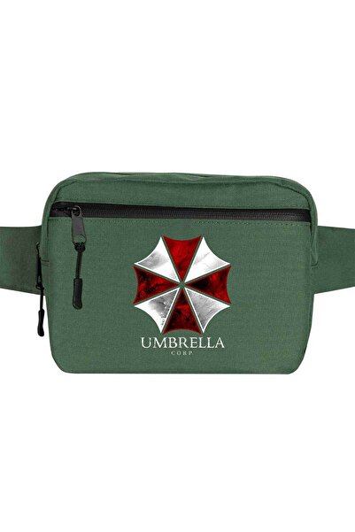 CrowsGate حقيبة يد ريزدنت إيفل أومبريلا كورب باللون الأخضر