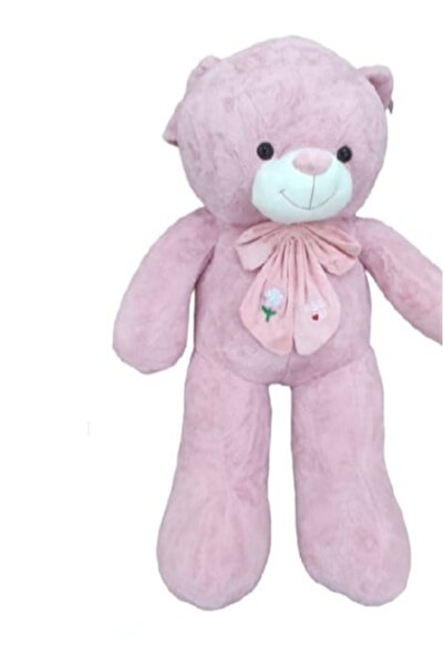 Generic دمية دب وردي عملاق 137 سم