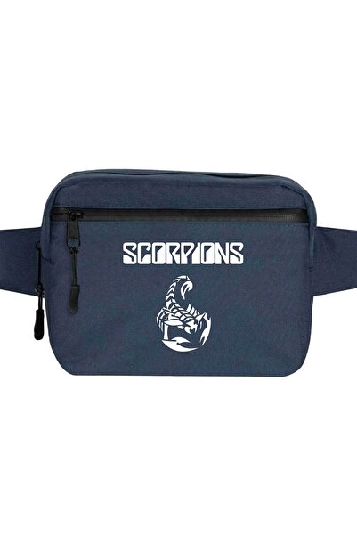 CrowsGate حقيبة خصر كلاسيكية من سكوربيونز باللون الأزرق الداكن