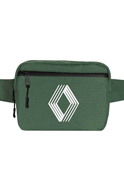 CrowsGate Geantă de talie cu logo Renault Culoare verde