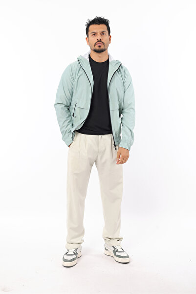 Rodrigo Ανδρικό αθλητικό εποχιακό αδιάβροχο αντιανεμικό παλτό με επένδυση με κουκούλα