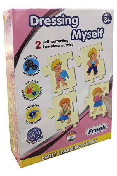 Frank فرانك المتعلم المبكر يلبس ملابسي ويمزج ويطابق