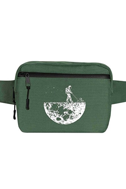 CrowsGate Geantă Moon Life Culoare Verde