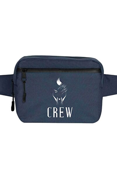 CrowsGate حقيبة خصر هايكو سيبكين كرو باللون الأزرق الداكن