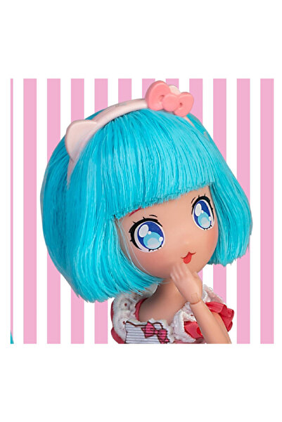 Hello Kitty دمية مانغا 19.5 سم جميلة باللون الوردي HKTF0000