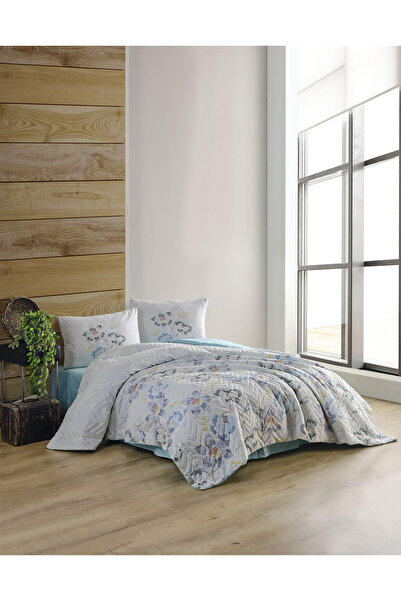 Kristal By Taç Dört Mevsim Kapitoneli Çift Kişilik Yorgan Konulabilir Ranforce Nevresim Takımı