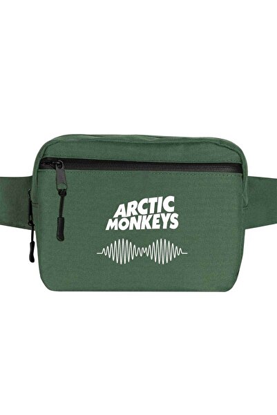 CrowsGate Geantă Arctic Monkeys-2 Culoare Verde