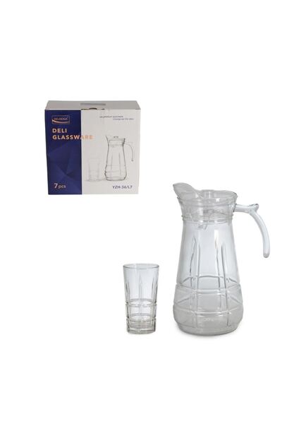 Delisoga Su Takımı Dekorlu 7 Parça YZH-36/L7
