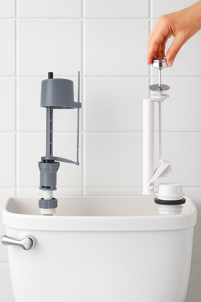 Doğan Press Klozet Çekmeli Lüks Rezervuar İç Takım Tuvalet