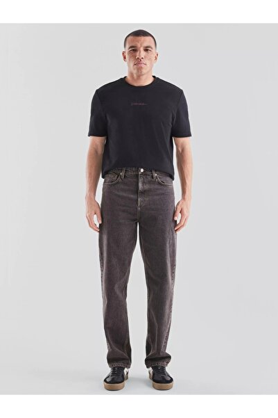 QS by s.Oliver Q/S by s.Oliver Men's Jeans, Loose Fit, Mid Waist, Straight Cut, Dark Grey