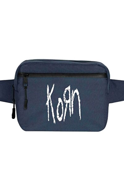 CrowsGate Geantă de talie Korn Logo Culoare bleumarin