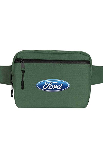 CrowsGate Geantă cu logo Ford Culoare verde