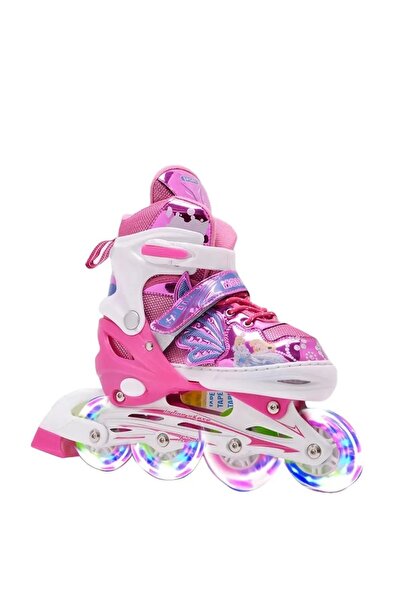 Generic أحذية تزلج دوارة قابلة للتعديل