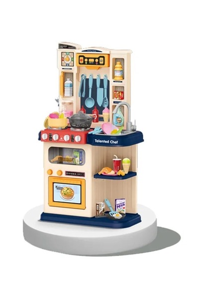 Generic مجموعة المطبخ للأطفال مجموعة ألعاب الطبخ الكبيرة