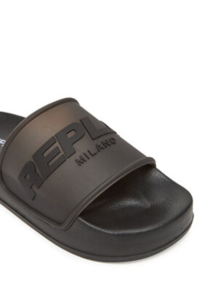 Replay Γυναικείες σαγιονάρες μαύρες REPLAY-GWF1H .000.C0023S 003 ΜΑΥΡΕΣ