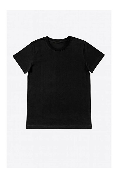 kidstalya Black Short Sleeve Bodysuit (Mco)