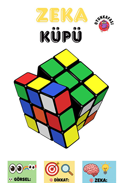 OYUNKAFASI RUBİK KÜP - ZEKA KÜPÜ-AKIL KÜPÜ