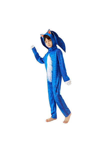 KidMania Costum Sonic Ariciul pentru copii 5-7 ani 110-120 cm
