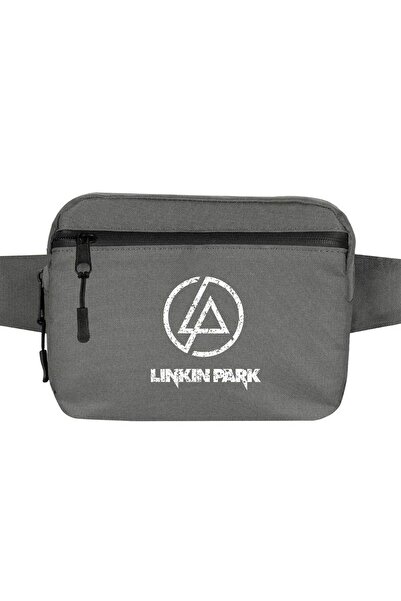 CrowsGate Linkin Park Logo Waist Bag Gray Color