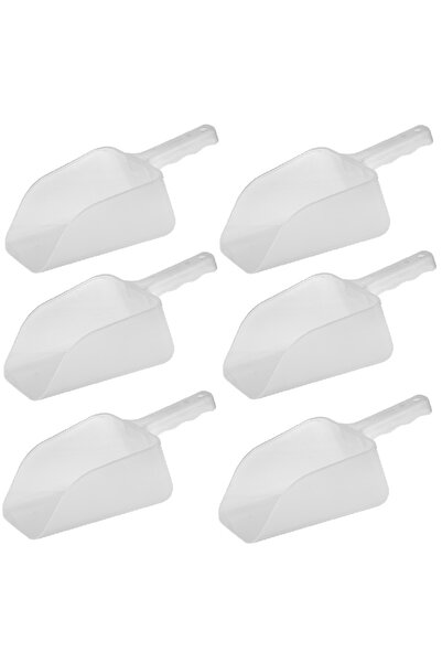 Raki Set 6 scafe policarbonat 1200ml,19,5x12,5xh9,5cm,albe