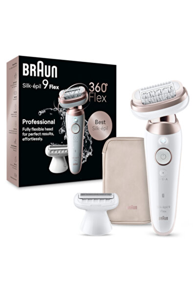 Braun Epilator Silk-épil 9 9-030 Flex 360° Umed și Uscat