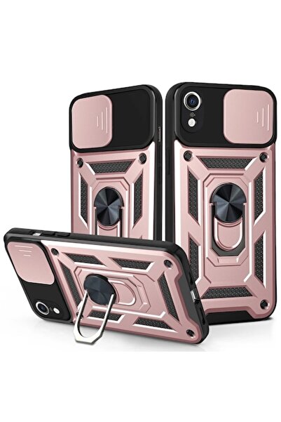 Fils Carcasă de protecție pentru iPhone XR, seria CamShield, W16, auriu-căpșuni