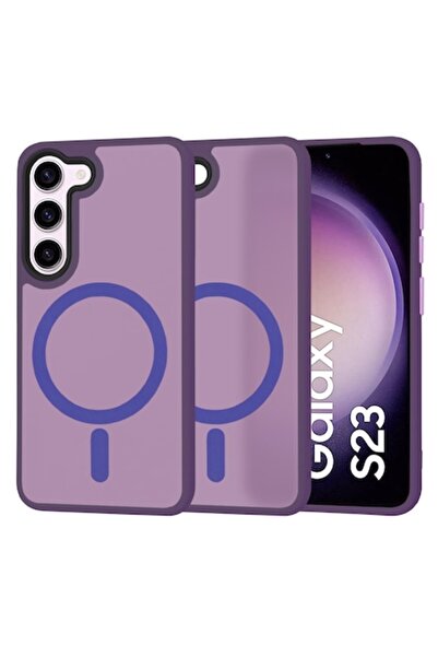 Fils Carcasă de protecție pentru Samsung Galaxy S23, seria HaloFrost MagSafe,...