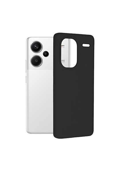 Modo Compatible Case for Xiaomi Redmi Note 13 Pro+ 5G - Safe Protection K408 Silicone, Pitch Black