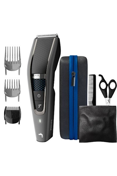 Philips Mașină de tuns HC7650/15, 0,5-28 mm, Litiu-Ion, Lavabilă, Negru/Albastru