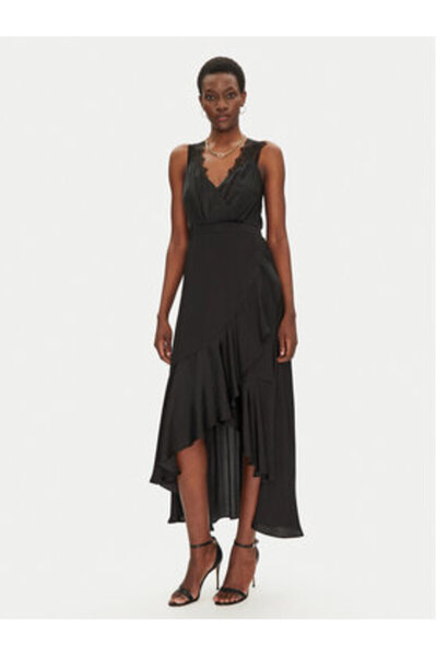 Morgan Γυναικείο Φόρεμα Κοκτέιλ 251-RORLA Μαύρο