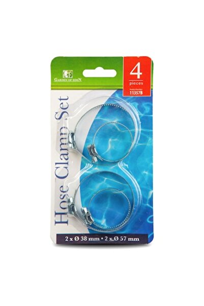 Garden of Eden Set Coliere Pentru Furtun 4 Buc Pachet - Fixare Sigura Si Dura...