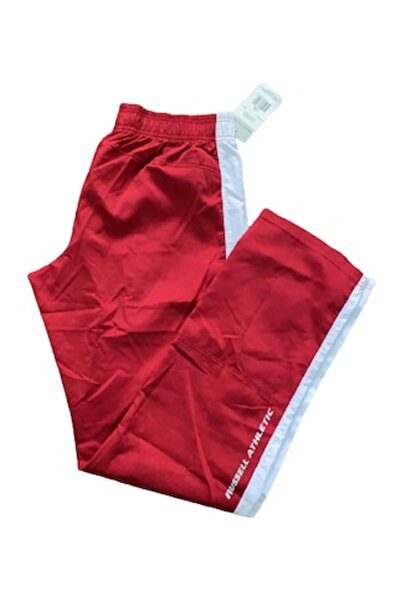 Russell Athletic - Men's Thin Polyester Training Pants, Maroon, Size M