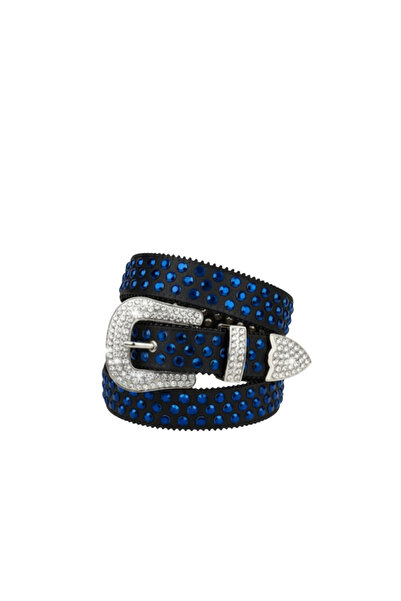 targay حزام مرصع بالأحجار اللامعة